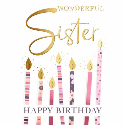 Picture of WONDERFUL SISTER HAPPY BIRTHDAY
